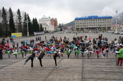 Массовая фитнес-разминка пройдет в Горно-Алтайске