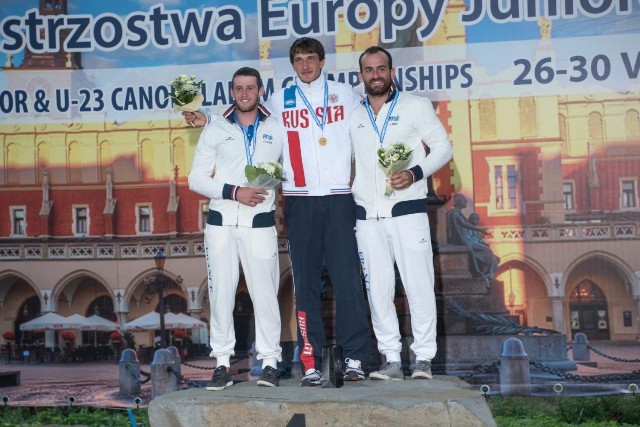 Кирилл Сеткин впервые в истории гребного слалома России стал двукратным победителем чемпионата Европы