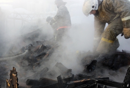 За прошедшую неделю пожарные Республики Алтай ликвидировали 5 пожаров