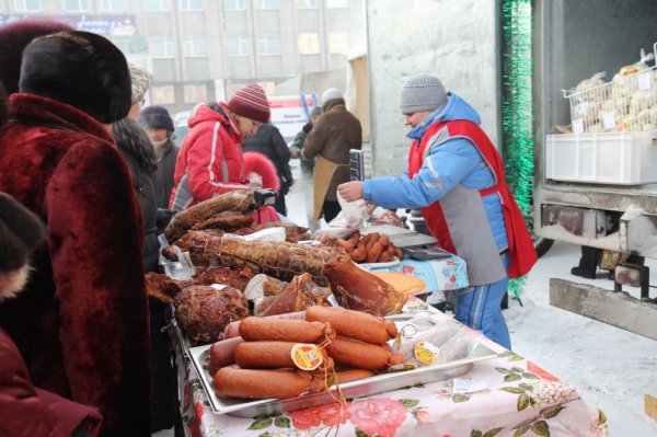 Более 35 тонн мяса продали на предновогодней сельскохозяйственной ярмарке