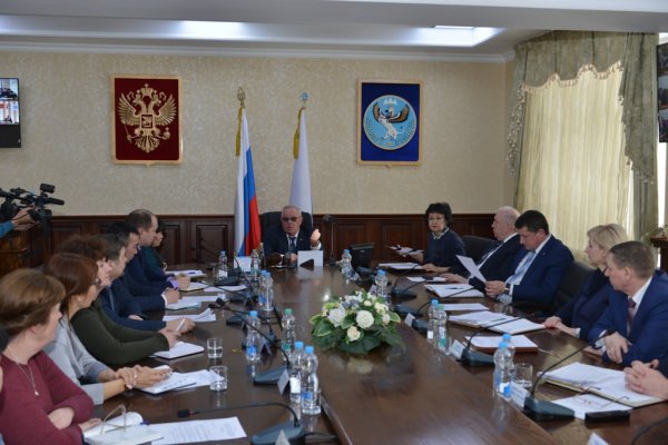 Глава Республики Алтай встретился с представителями СМИ