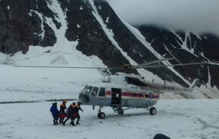Три спасоперации за один полёт в горах Республики Алтай