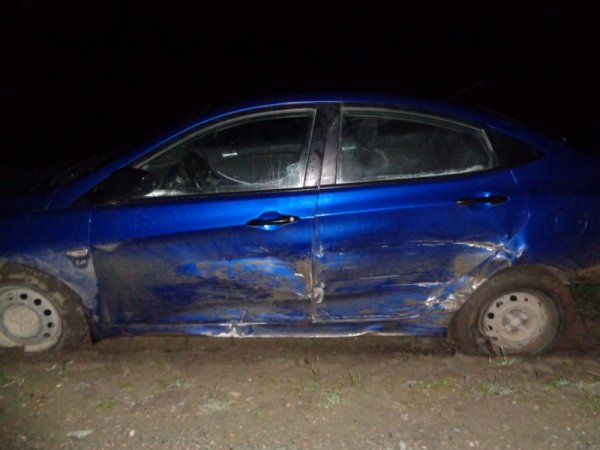 В Усть-Кане водитель ВАЗа, сев за руль в нетрезвом состоянии, пострадал в результате ДТП
