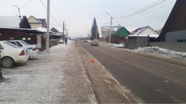 В Горно-Алтайске в результате дорожно-транспортного происшествия пострадал несовершеннолетний пассажир