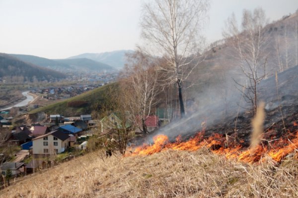 За сутки 6 мая в Республике Алтай предотвращена угроза распространения на населенные пункты 7 травяных пожаров. Видео
