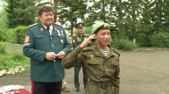 Казачьи кадеты Республики Алтай признаны одними из лучших в Сибири