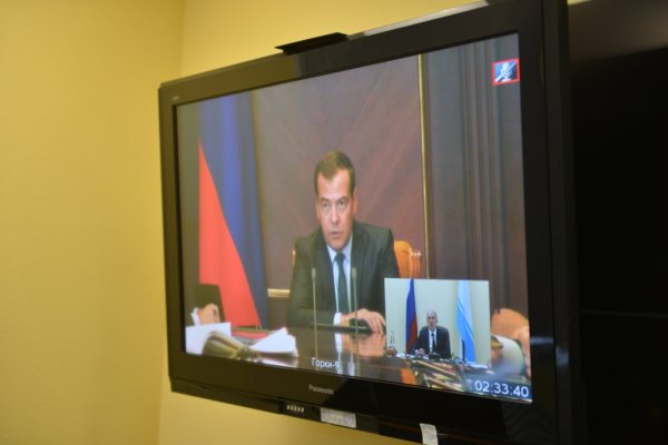 Олег Хорохордин принял участие в обсуждении реализации нацпроектов