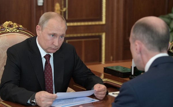 Владимир Путин провёл рабочую встречу с Олегом Хорохординым