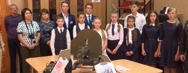 Музей школы № 12 пополнился экспонатами Великой Отечественной Войны