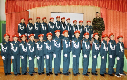 Еще два кадетских класса «юные спасатели» появились в Республике Алтай