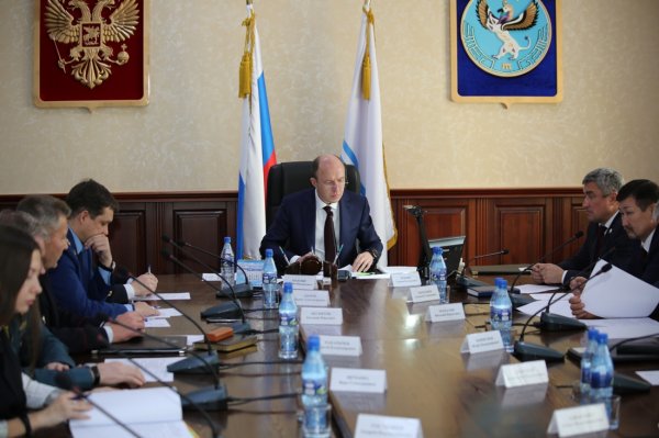 Состоялось заседание Правительства Республики Алтай