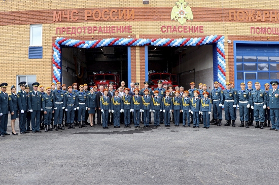 Федеральная пожарно-спасательная часть открылась в Республике Алтай