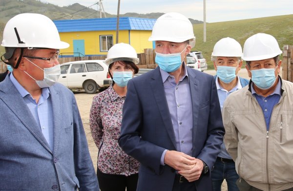 Строительство детского сада в селе Усть-Кан завершится до конца года