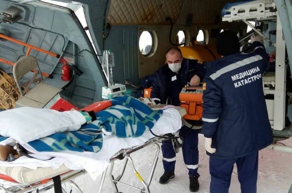 Санитарная авиация помогла спасти жизнь жителя Усть-Коксинского района
