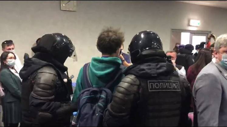 В Москве полиция задержала участников форума «Объединенных демократов»