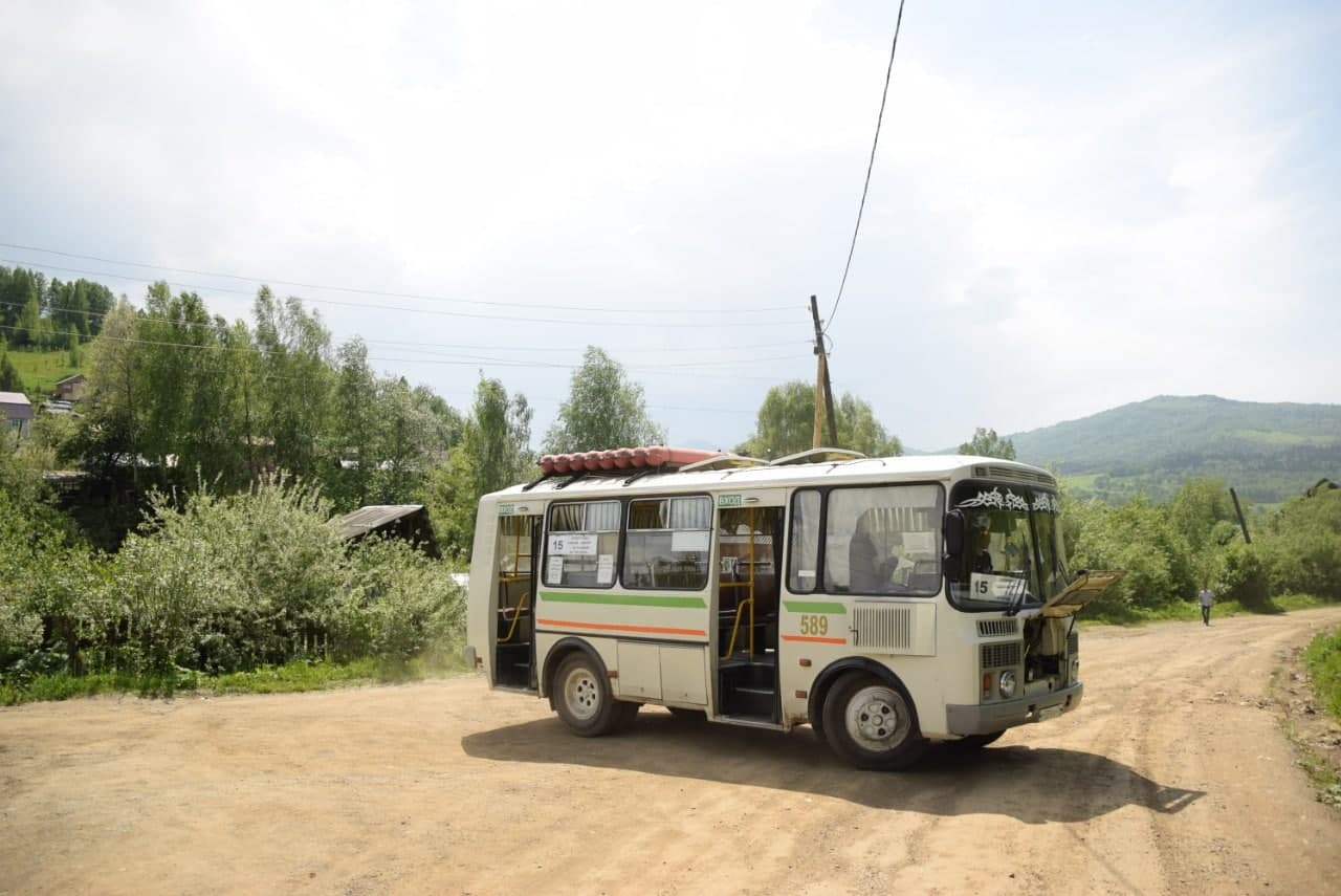 В Горно-Алтайске возобновили движение автобуса по маршруту №15