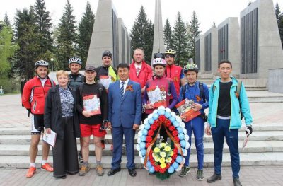 Велопробег в честь 70-летия Победы прошел в Горно-Алтайске