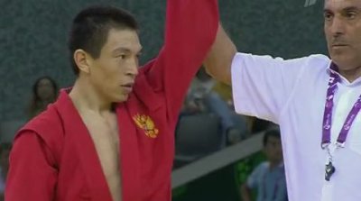 Алтайский самбист  Аймерген Аткунов завоевал золото первых Европейских игр в Баку