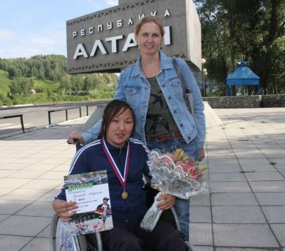 Людмила Рыспаева завоевала победу на Кубке России по паратриатлону