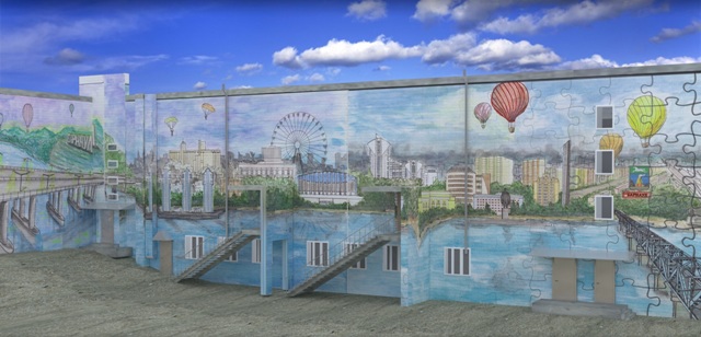 Граффити размером более тысячи квадратных метров появится на фасаде одного из Барнаульских университетов