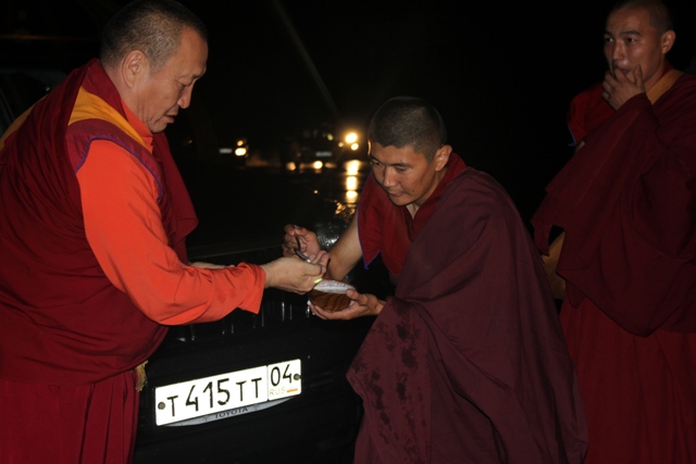 Лидер российских буддистов прибыл в Горный Алтай