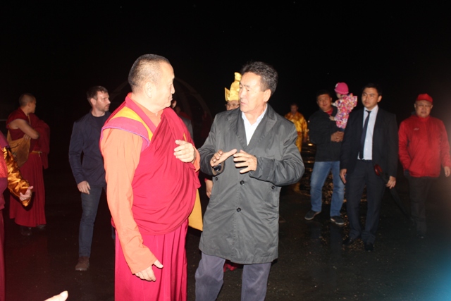 Лидер российских буддистов прибыл в Горный Алтай