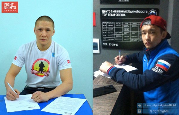 Жалгас Жумагулов и Оскар Долчин подписали контракт на бой Гран-при в весовой категории до 57 кг