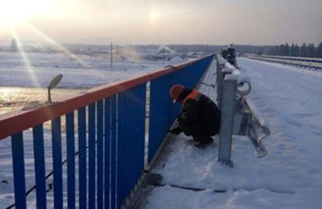 В Чойском районе завершается строительство моста через Сарыкокшу