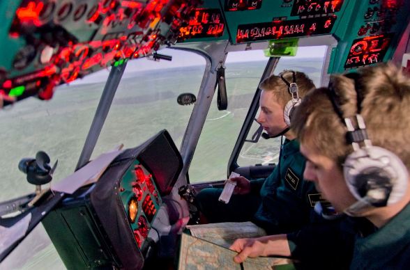 Летчики-наблюдатели авиалесоохраны регионов Сибири обучаются в единственном в России  федеральном центре спецподготовки