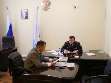 Министр внутренних дел по Республике Алтай Павел Гаврилин провел личный прием граждан