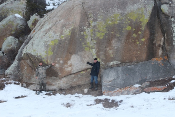 Трехметровые петроглифы обнаружены в Онгудайском районе