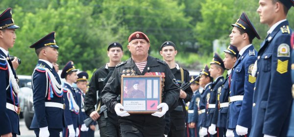 Торжественная передача солдатского медальона прошла в столице региона