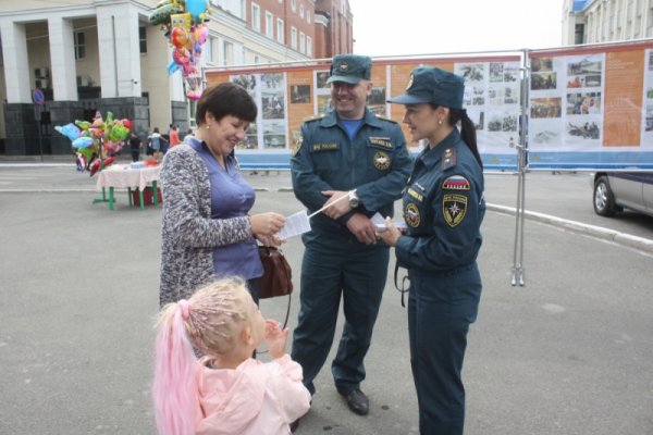 Акция по гражданской обороне прошла в Горно-Алтайске в День города