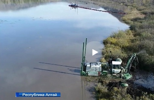 В Горном Алтае восстанавливают легендарное Манжерокское озеро