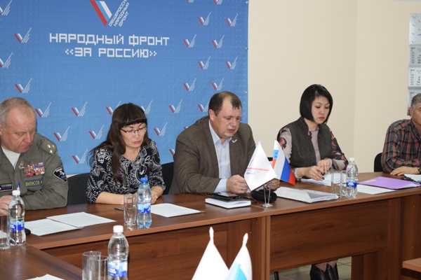 Активисты Народного фронта в Республике Алтай обсудили итоги реализации общественных предложений