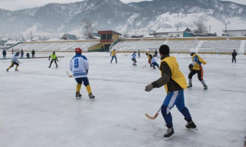 В Онгудайском районе состоялось очередное спортивное мероприятие в рамках Года хоккея