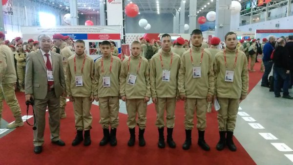 Воспитанники школы-интерната побывали на Российском патриотическом фестивале