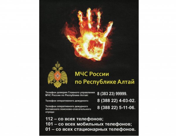 Особый противопожарный режим установлен в Республике Алтай с 16 апреля