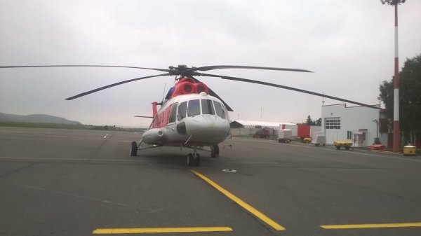 Рейсы санитарной авиации проходят на новом вертолете