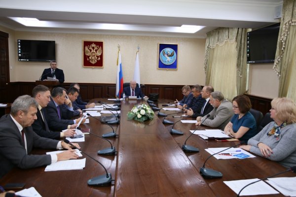 Заседание оргштаба состоялось в правительстве региона