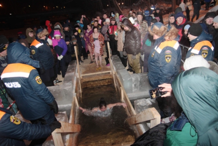 Крещенские купания в Республике Алтай прошли без происшествий