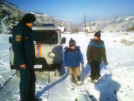 В Республике Алтай стартовал очередной этап акции «Безопасный лед»