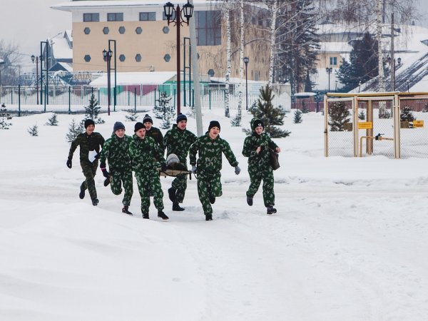 Военно-спортивная эстафета «Зарница» состоялась в Горно-Алтайске