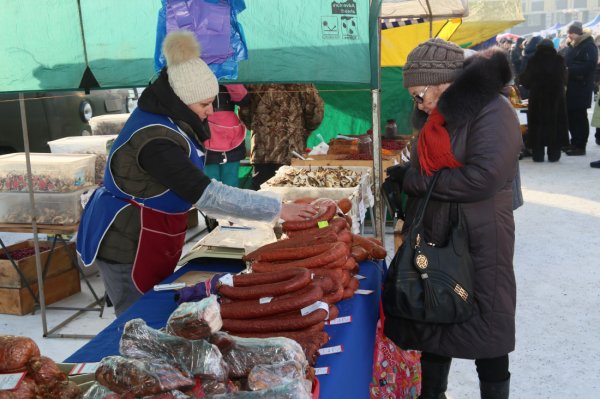 Сельхозпредприятия реализовали 20 тонн мяса на ярмарке в Горно-Алтайске
