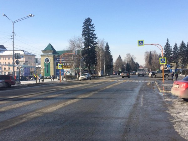 В Горно-Алтайске в результате ДТП пострадал несовершеннолетний пешеход