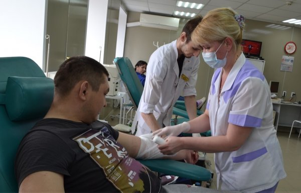 Станция переливания крови региона продолжает работу по привлечению доноров