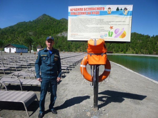 В Республике Алтай официально открыт первый пляж
