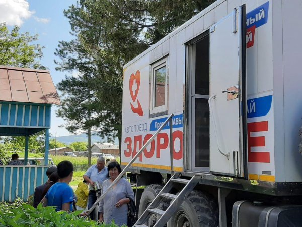 Более трех тысяч жителей Турочакского и Чойского районов осмотрели врачи автопоезда «Здоровье»