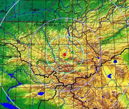 Зарегистрировано два сейсмических события в Республике Алтай