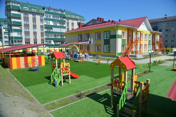 Четыре детских сада построят в Горном Алтае до конца года